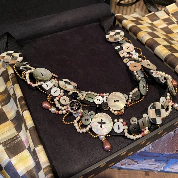 MacKenzieChilds Jewelry Mackenzie Childs Courtly Necklace Poshmark